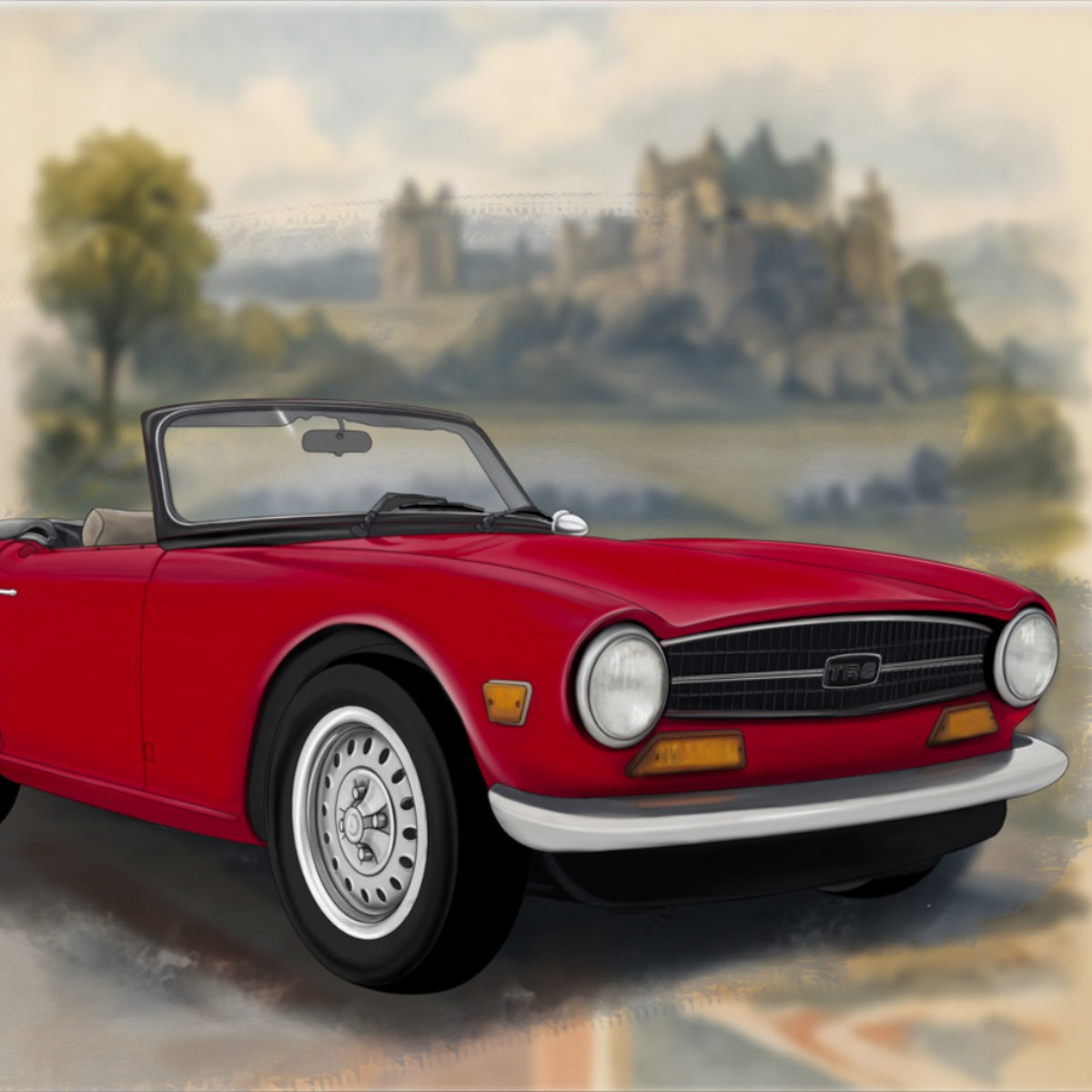 Collection of iconic British classic cars